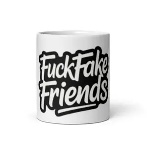 Lawless FFF White glossy mug