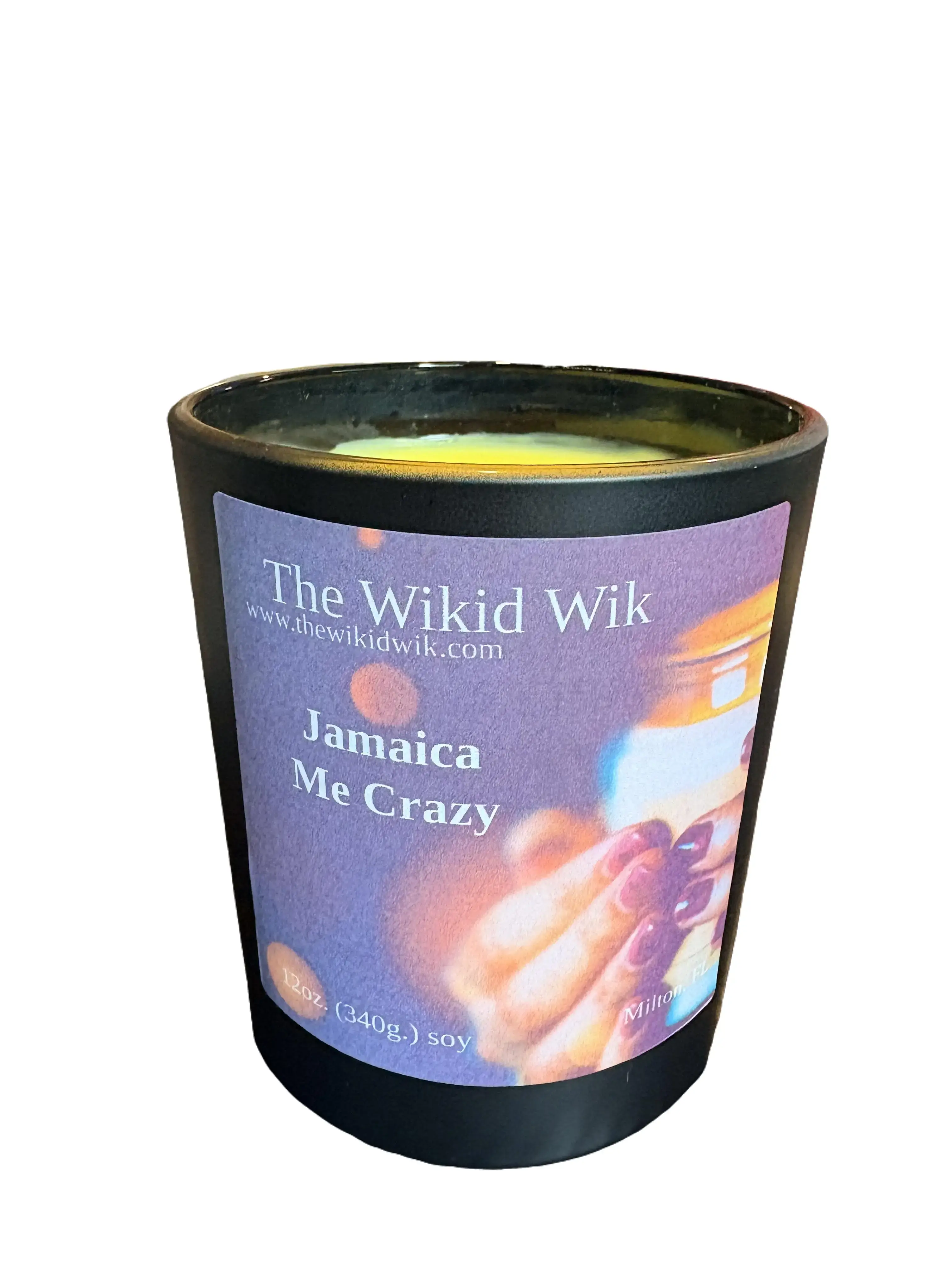 Jamaica Me Crazy - Soy Scented Candle (NEW)...Bright, tropical, and full of island vibes — like a beach vacation captured in a candle.