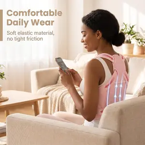 Women's Invisible Posture Corrector - Breathable Back Straightener, Ergonomic Shoulder Support Brace for Hunchback Correction, Under-Clothes Wear for Summer Use