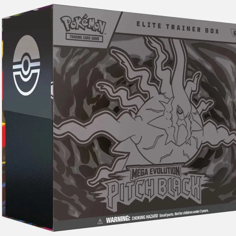 Pokemon TCG: Pitch Black Elite Trainer Box (ETB) Factory Sealed, collectible cards
