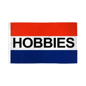 3x5ft Polyester Hobbies Flag - Bold Print Dye Sublimation Banner with Header Tape, for Home, Festive Party Backdrop Use