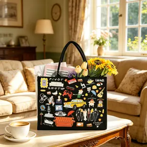 Women's Durable Canvas Storage Bag - Large Capacity Tote - Fade-Resistant, Shrink-Resistant - Suitable for Daily Use, Travel, Work, Beach, Gym, Weekend Getaways - Perfect Holiday Gift for Women