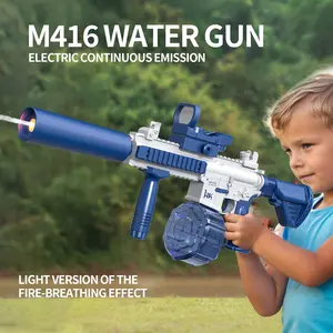 Blaster Pro: USB Rechargeable Electric Automatic WaterGun for Kids - Durable ABS Material, Long Range PowerJet, One Button Operation, Eco-friendly & Safe forSummer Battles