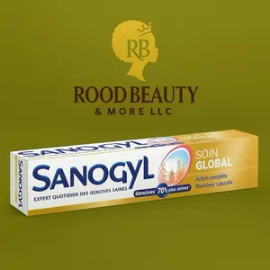 Sanogyl Soin Global Toothpaste for Healthy Gums - Expert Daily Care with Natural Whitening - 70% Healthier Gums