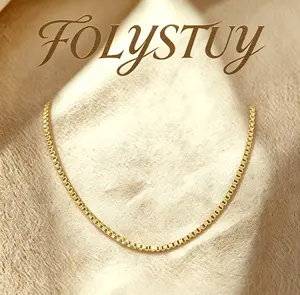 [4.2mm-23.62 in] [folystudy (Y0059)] Necklace: Chain and chain exudes timeless elegance, for both men and women