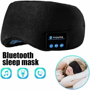 Bluetooth Earphones Sports Sleeping Headband Elastic Wireless Headphones Music Eye Mask Wireless Bluetooth Headset Headband eye mask
