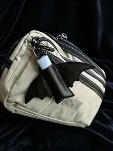 Waterproof Bat Wing Dual-Purpose Keychain - Stores Lighter for Men, Lipstick for Women - Couple Anniversary Pendant Fashion Accessory men's accessories