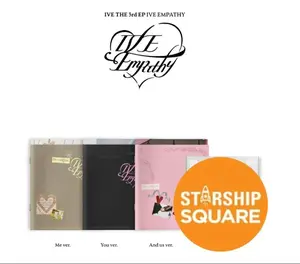 *STARSHIP SQUARE POB* IVE 3rd EP Album [IVE EMPATHY] (You / Me / And Us / LOVED IVE - Limited Ver.) - Imported Albums from Korea