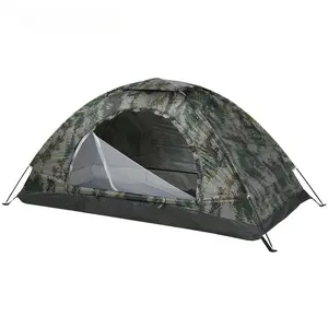 TOMSHOO Ultralight Camping Tent, 1-2 Person Single Layer UPF 30+ Anti-UV Portable Tent for Hiking Beach Fishing