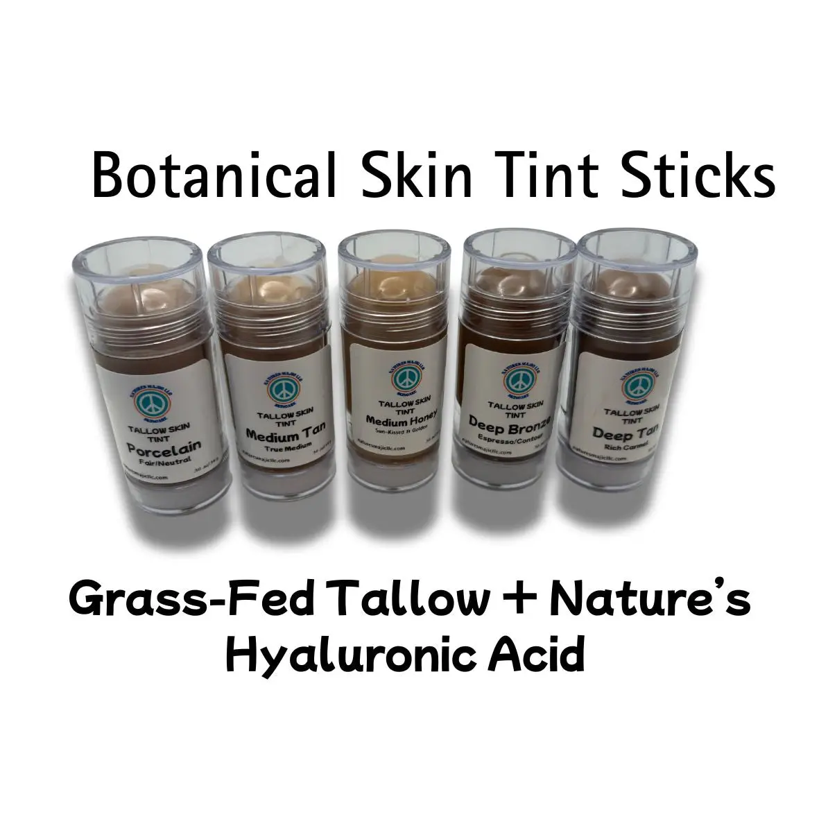 Botanical Skin Tint Stick | Marshmallow Root | Grass-Fed Tallow