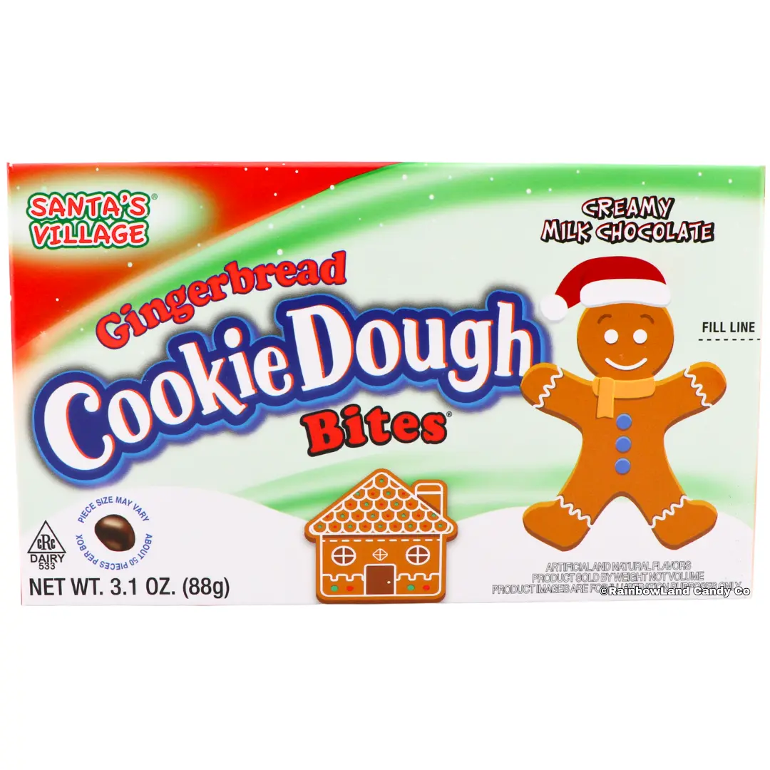Gingerbread Cookie Dough Bites