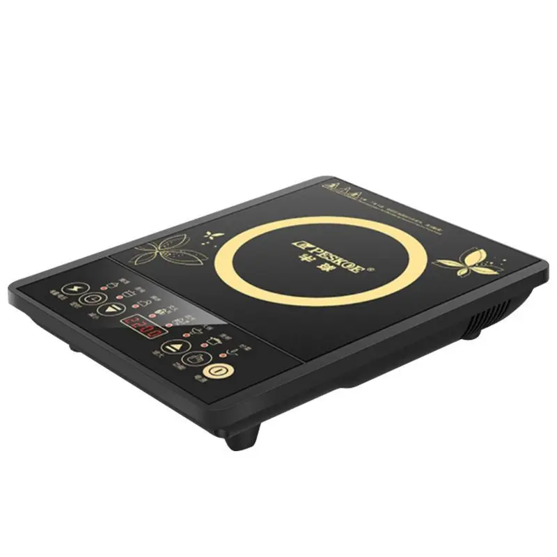 2200W Household Rectangular Induction Cooker Full Kit - 40x30cm Integrated Stove, Smart Touch, Energy Saving Device, Scratch Resistant, Multi-Cooking, for Hot Pot, Frying, Apartments (200W & Above)