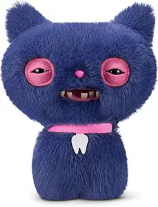 ZURU Fuggler Alley Cats Cheezee Grey 9-inch Stuffed Plush