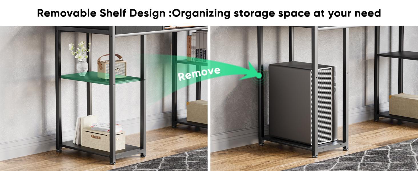 【Deal】Sweet Furniture Computer Desk 48 Inch with Drawers, Metal Frame, Adjustable Feet, Modern Style, High-Quality Build, 250LBS Weight Capacity