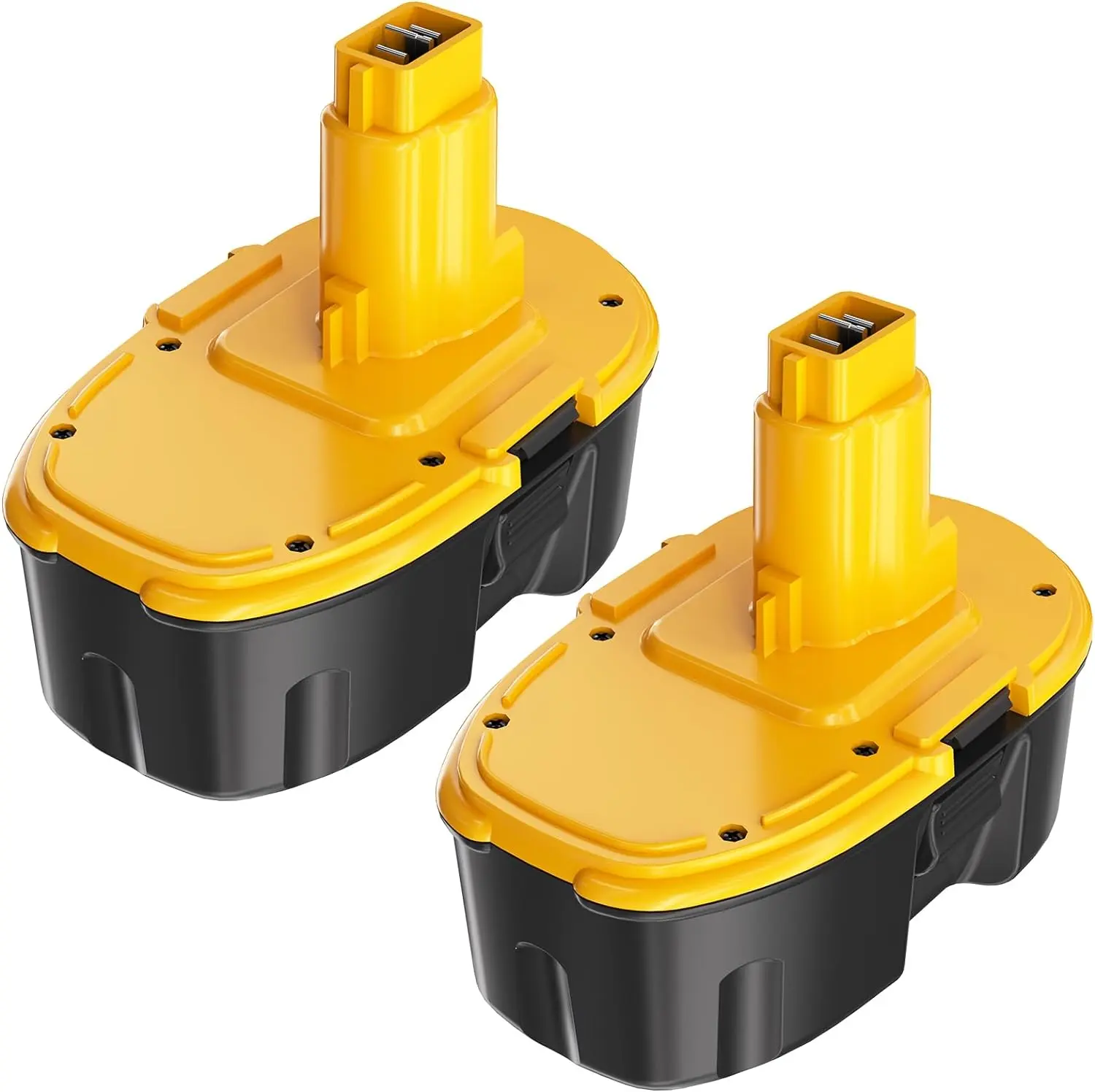 Rechargeable 4.5Ah (4500mAh) Batteries 2-Pack Replacement for DeWalt 18V XRP Cordless Power Tools, Compatible with DC9096, DE9098, DE9039 Models, for Cordless Drills, Cut-Out/Cut-Off Tools, Rotary Hammers, Rechargeable Battery, 45000Mah Capacity