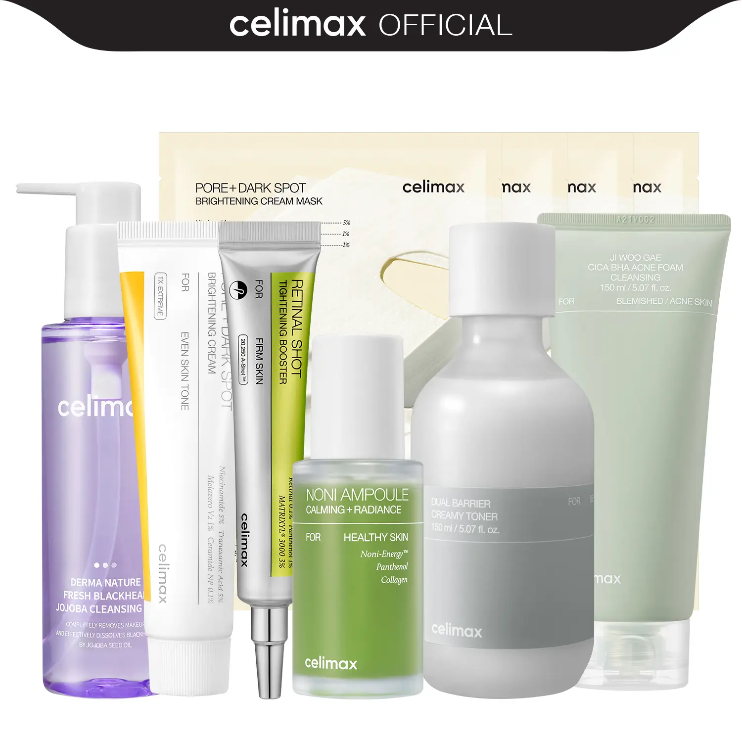 celimax official] Daily Full Skincare Routine | A curated must