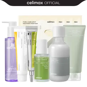 [celimax official] Daily Full Skincare Routine | A curated must-have set featuring 7 products for glass skin & anti-aging