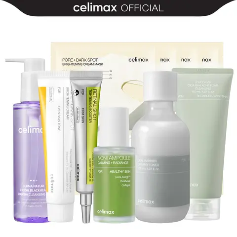 [SAVE 40%] Daily Full Skincare Routine | A curated must-have set featuring 7 products for glass skin & anti-aging Skincare Kits