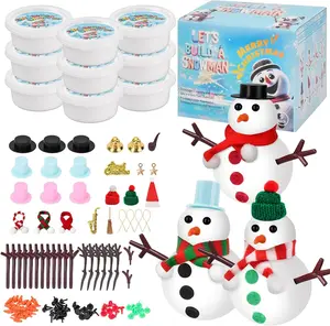 Christmas Stocking Stuffers for Kids Teen Boys Girls - Build a Snowman Kit with Snowman Accessories and Snowman Props