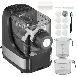 VEVOR Electric Pasta Maker, 150W Automatic Noodle Maker Machine with 8 Pasta Shapes, 4 Intelligent Modes, 500g Flour Capacity Pasta Maker Machine with Measuring Cups, Cleaning Brush for Home KitchenVEVOR Super Brand Day