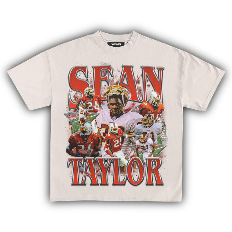 SEAN TAYLOR TEE UNISEX T-SHIRT, GRAPHIC TEE, GIFT FOR FANS