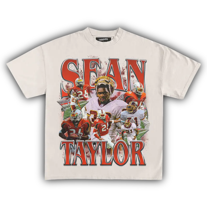 SEAN TAYLOR TEE UNISEX T-SHIRT, GRAPHIC TEE, GIFT FOR FANS
