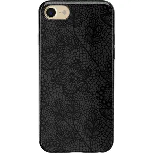 Lace Me Up | Black Floral Case
