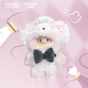 [FINDING UNICORN]  FARMER BOB FURRY MOUSE CHEF BOB Cute Figures Desktop Ornament Collectible Toys Birthday Gifts HT8F9HDD58