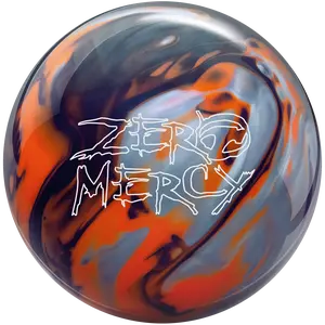 Hammer Zero Mercy Pearl Bowling Ball - Silver/Orange/Black
