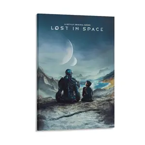 Series Lost in Space Poster 5 Poster Canvas Wall Art For Bedroom Decor Bar Office Room Decor Gift