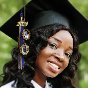 Custom Memorial Photos for Graduation Tassel Charm, Keep Your Loved One's Memory Close, Graduation 2024 Gift For Her