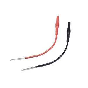 2 count Silicon Flexible Spoon  Probes,  Probe Pins Automotive Compatible with 4mm Banana Plug Test Leads