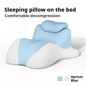 2026 new upgraded version Ergonomic Memory Foam Wedge Pillow Machine Washable Ideal Couples Gift with Cervical & Lumbar Support for Neck Lower Back Spinal Multi Use for Bed Office Reading Breathable Removable Cover