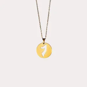 Somalia Map Necklace