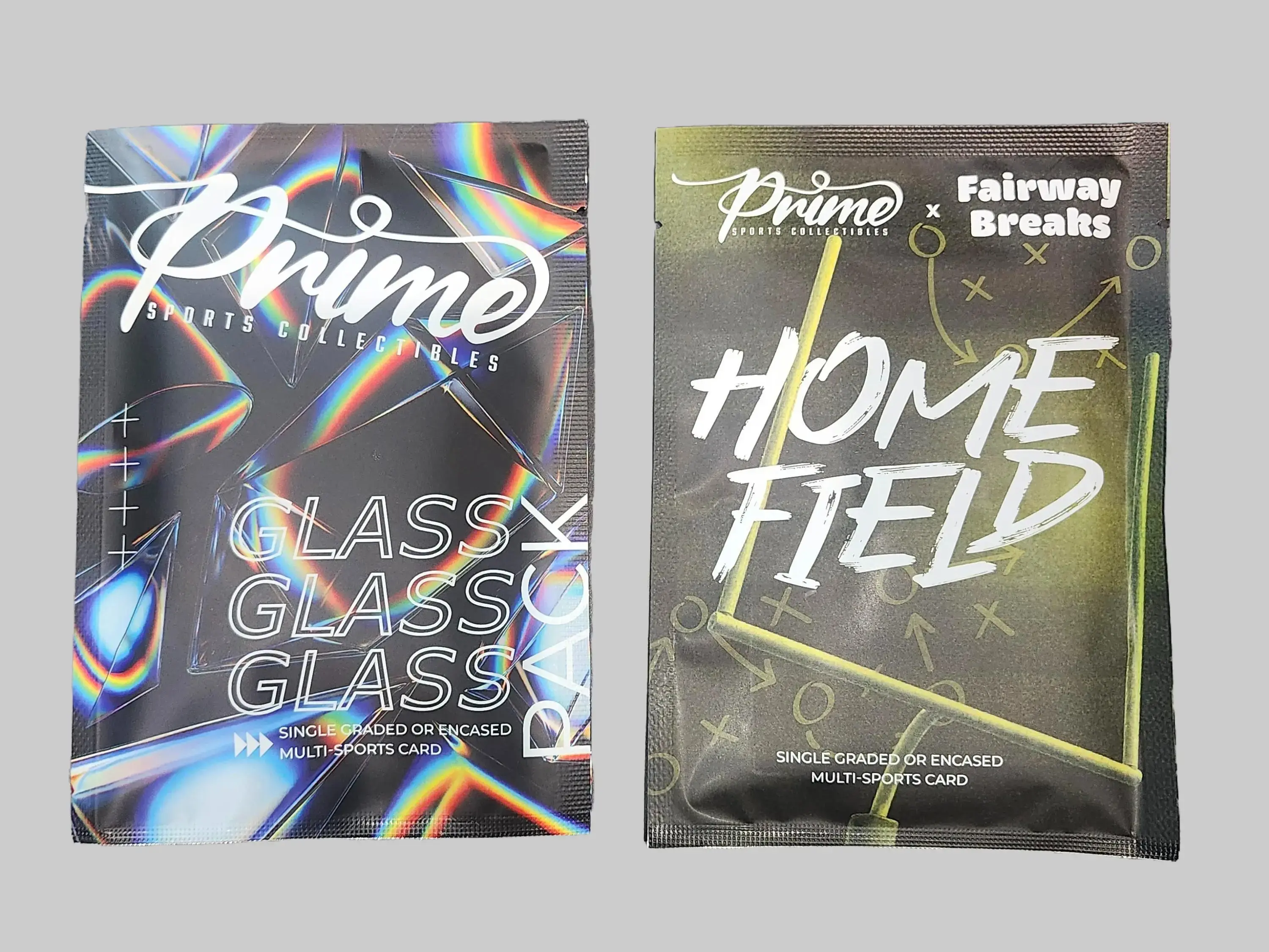 30 Hit Break/PYT - 25 Prime Glass Packs + BRAND NEW 5 Prime Sports/Fairway Breaks-Home Field Packs