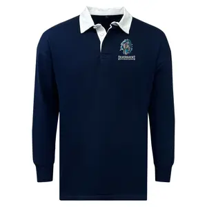 Syracuse Silverbacks Classic Long Sleeve Solid Rugby Jersey