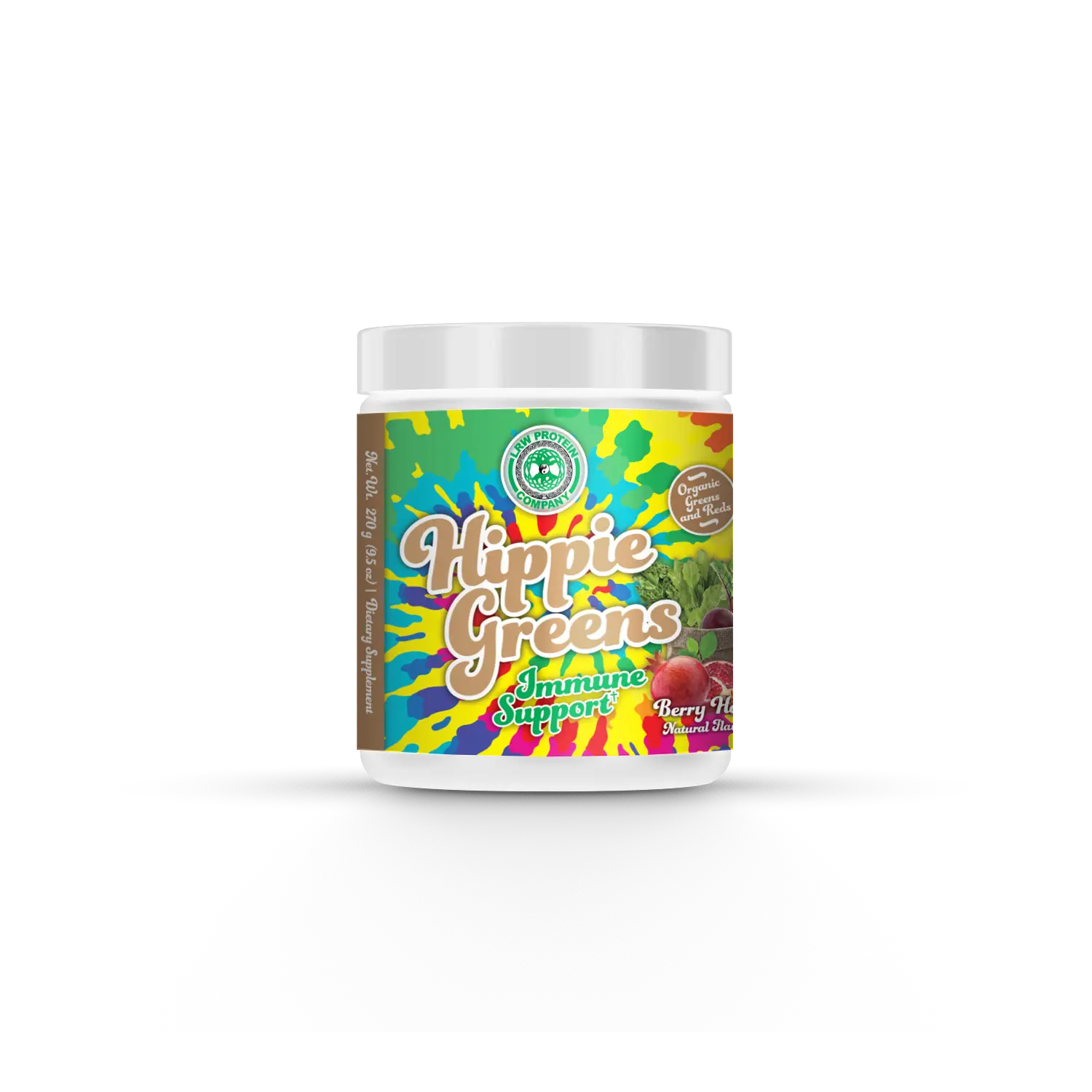 Organic Hippie Greens Healthcare Edible Optimum Fitness Dietary Vitamin Supplement