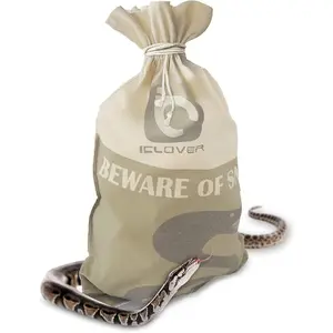 Snake Reptile Bag with Drawstring 20 x 28 Inch Heavy Duty Large Snake Hunting Sack Pouch with Sewn Bottom Corners for Moving Transporting Capturing Hunting Catching Rattlesnakes Reptiles