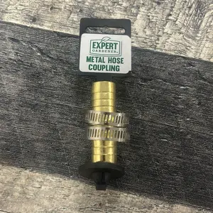 Metal hose coupling