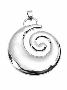 Silver Color Spiral Fish Hook Pendant, Alloy Charm, Boho Jewelry Making Kit, DIY Earrings Necklaces Bracelets, Unique Ethnic Design Accessories