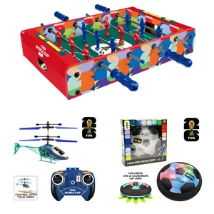 World Tech Toys FIFA Collection – Officially Licensed Foosball Table, Hover Soccer Ball & Helicopter, Indoor & Outdoor Fun