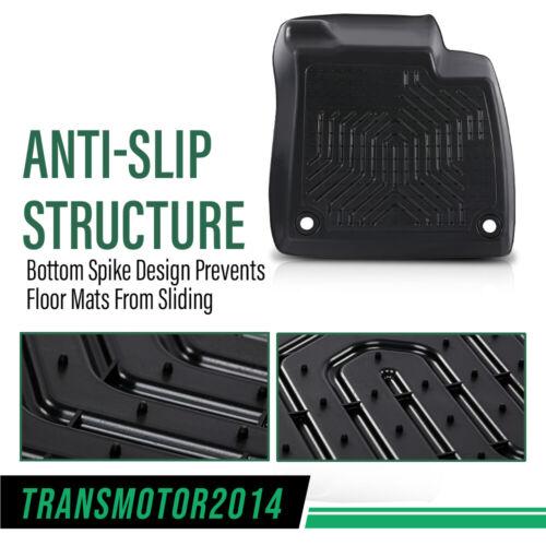 3pcs Floor Mats Fit For Honda Accord Sedan 2013-2022,All Weather Floor Mats Rubber Liners,Waterproof Anti-slip Durable Floor Mats,Car Accessories