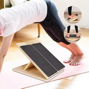 Balance Board Professional Wobble Board for Adults Anti-Slip 350LBS Wooden Core Strength Training Rocker Board for Physical Therapy & Standing Desks