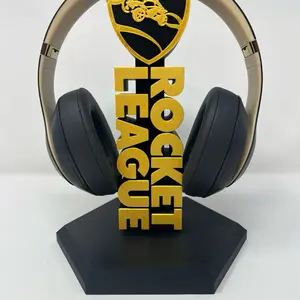 3D Printed Rocket League Headphone Stand – Gamer Desk Accessory