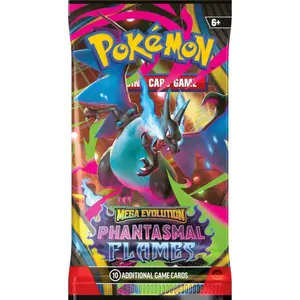 Phantasmal Flames Booster Pack - Pokemon Trading Card Game