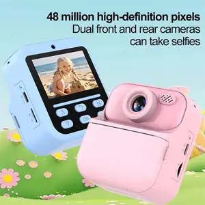 Instant Print Camera with 2.4 Inch Screen, High Definition Portable Digital Shoot Cameras for Boys & Girls Birthday Gifts, Easy Photo Printing