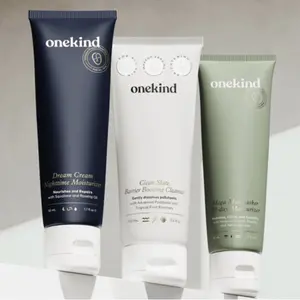 All-in-One Hydrating Skincare Set - Cleanser AM Moisturizer PM Night Cream - For Dry Skin Pores Breakouts - Smooth Soft Finish - The Essentials Set