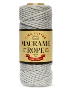 Single Ply Egyptian Cotton Macramé Rope