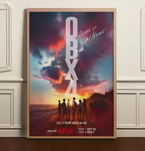 Outer Banks Season 4 Movie Poster, Minimalist Art, Movie Collectibles - UNFRAMED