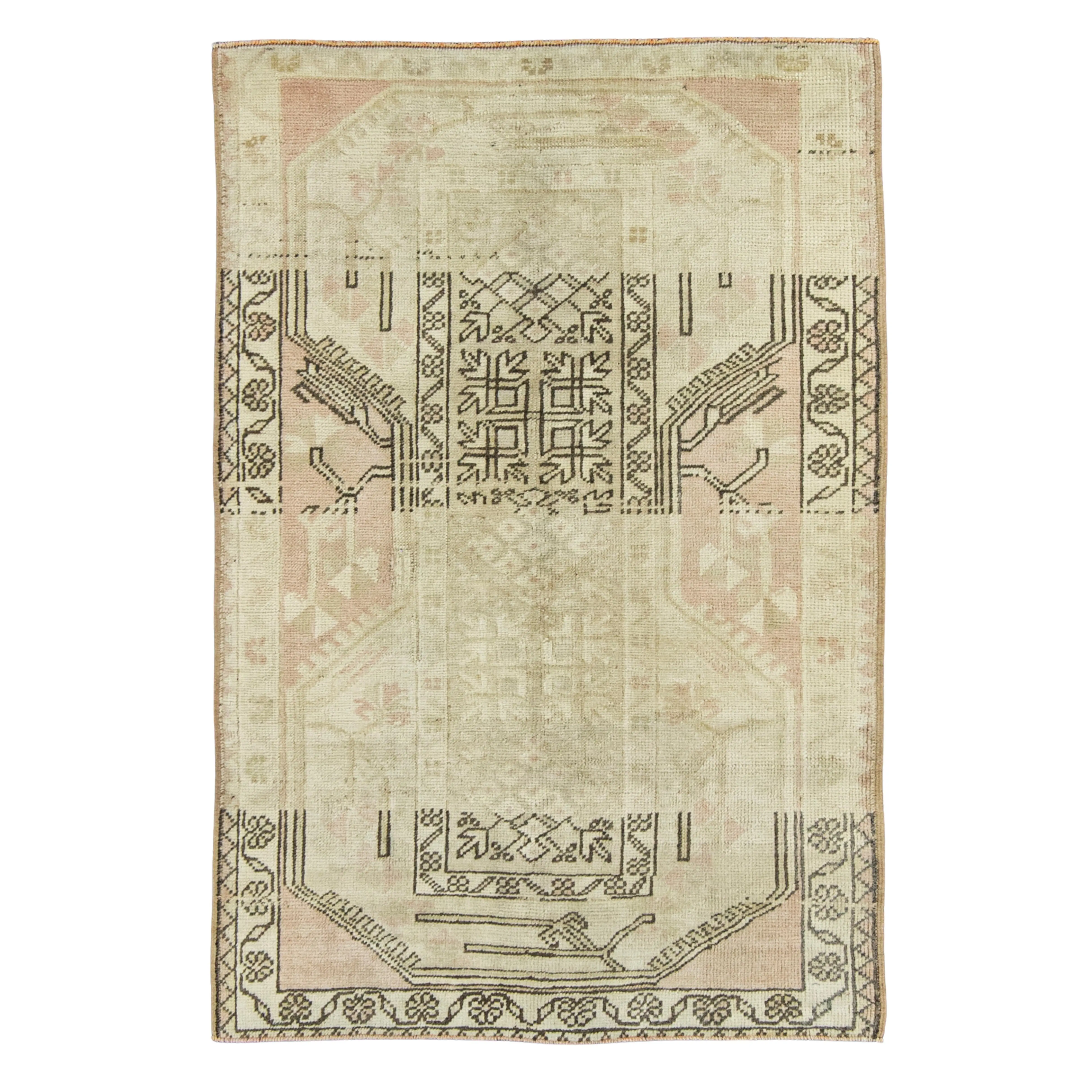 Turkish Anatolian Rug 3' x 4'5" #22236
